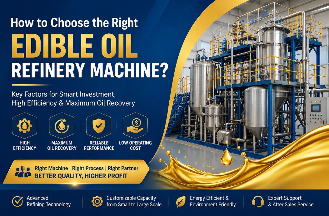 How to Choose the Right Edible Oil Refinery Machine?
